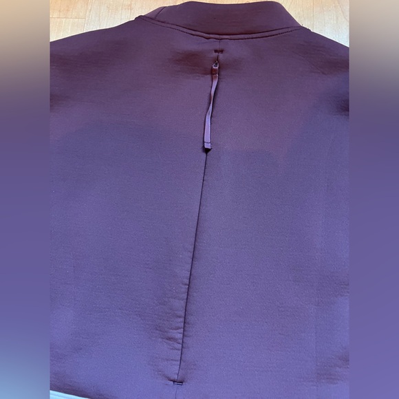 🍆🏃‍♀️Nike Running Division Breathable Crewneck—Eggplant Purple-Black-Peach | M - Picture 11 of 17